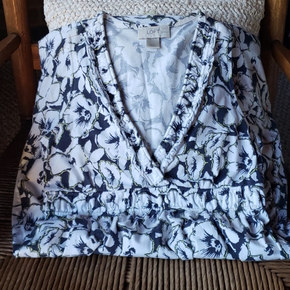 Loft floral dress, size XXSP - Picture 5 of 6